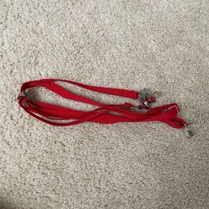 Red suspenders